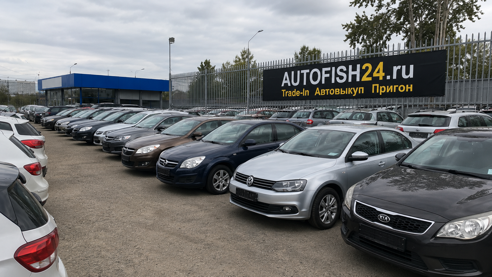 AutoFish24 — автомобили на стоянке